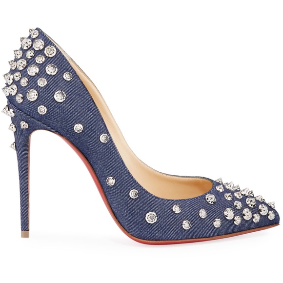 New Authentic CHRISTIAN LOUBOUTIN Aimantaclou Spike Pump - Picture 5 of 8